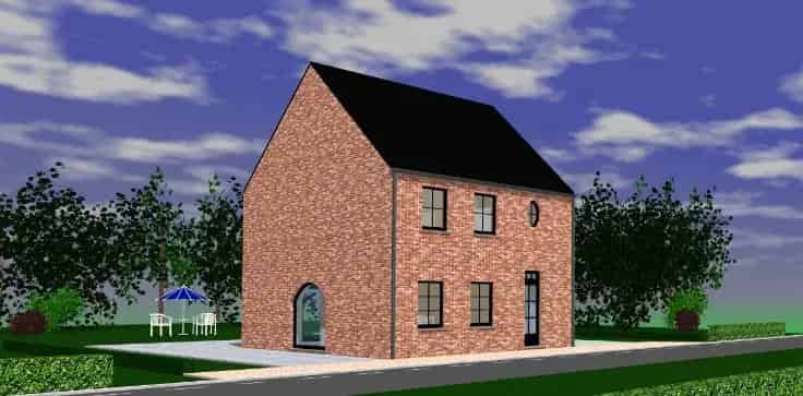 Huis Te Koop Bavegem Moderne Halfopen Woning Nieuwbouw
