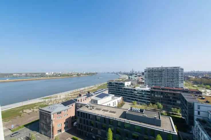 Appartement te koop Antwerpen: 1 slaapkamer, Scheldezicht, parking