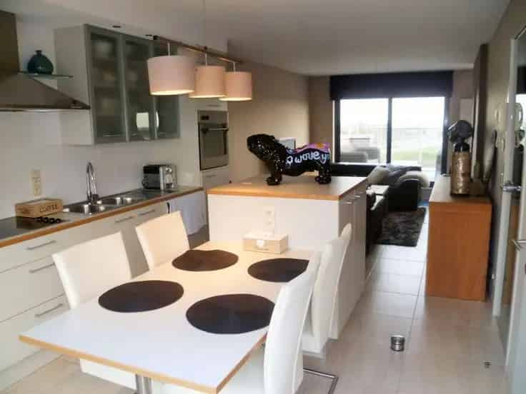 Penthouse Te Koop Zeebrugge 1 Slaapkamer Garage Lift Dakterras