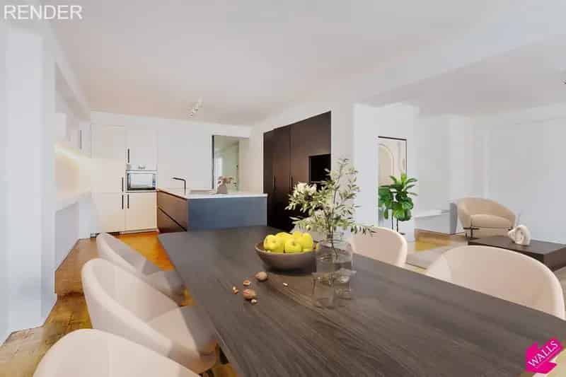 Antwerpen Zuid: Ruim 3 Slaapkamer Appartement Nabij Justitiepaleis