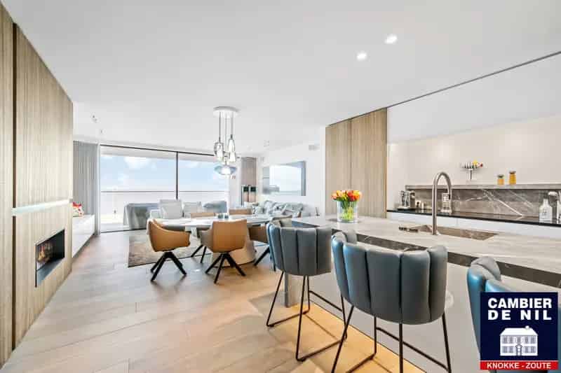 Appartement te huur Zoute: Luxe appartement met zeezicht