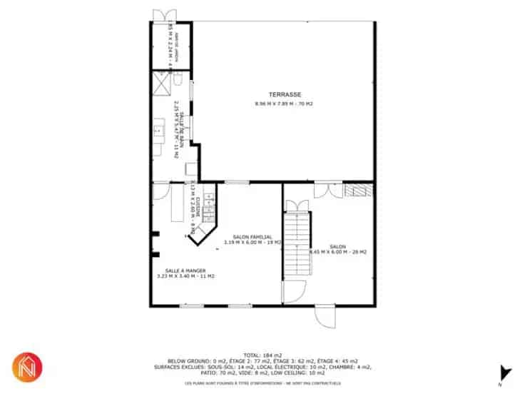 Huis Te Koop 3 slaapkamers 209m² tuin parking