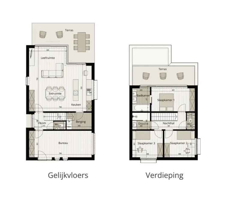 Nieuwbouw huis te koop in Zulte