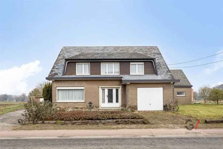 Huis met weiland te koop Werchter 5 slaapkamers renovatieproject