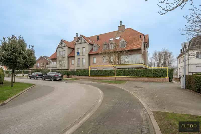 Appartement te huur Zeebrugge-Bad 2 slaapkamers tuin