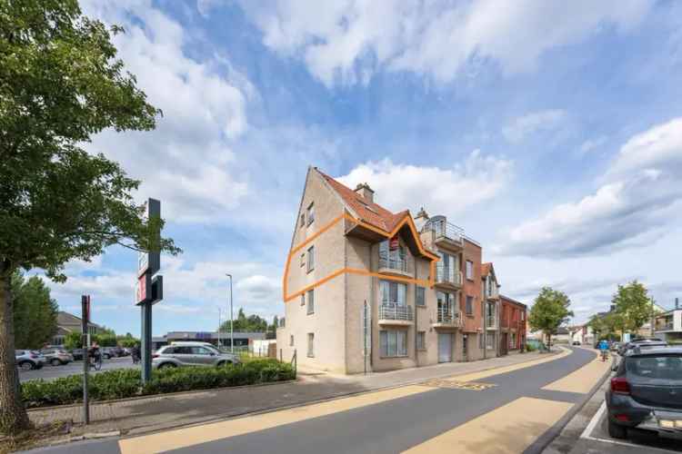 Appartement te huur Evergem Centrum - 2 slaapkamers - terras