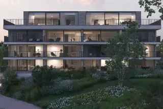 Penthouse kopen in Halle met luxueuze afwerking en groen uitzicht