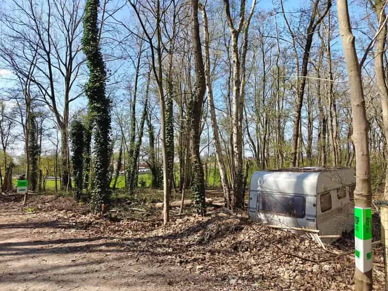 Recreatiegrond Zonnebeke: Rustig gelegen perceel 1228m²