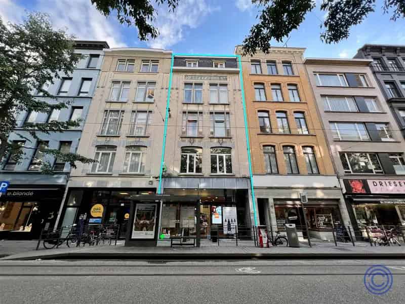 Opbrengsteigendom Antwerpen Centrum 530m2 5 Appartementen