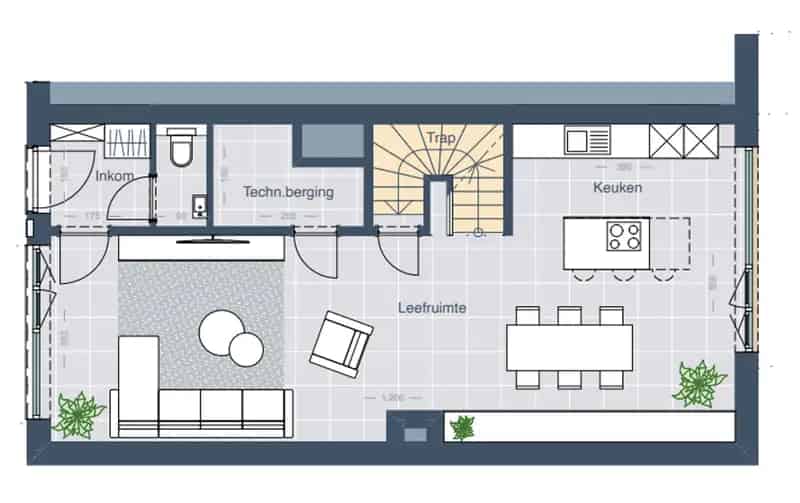 Woning E05 4 Slaapkamers Halfopen Bebouwing