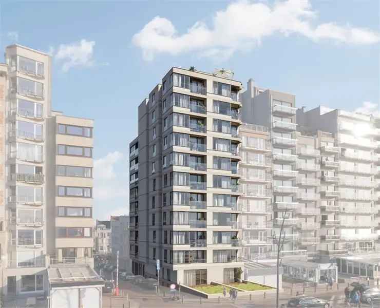 Nieuwbouw appartement te koop in Blankenberge