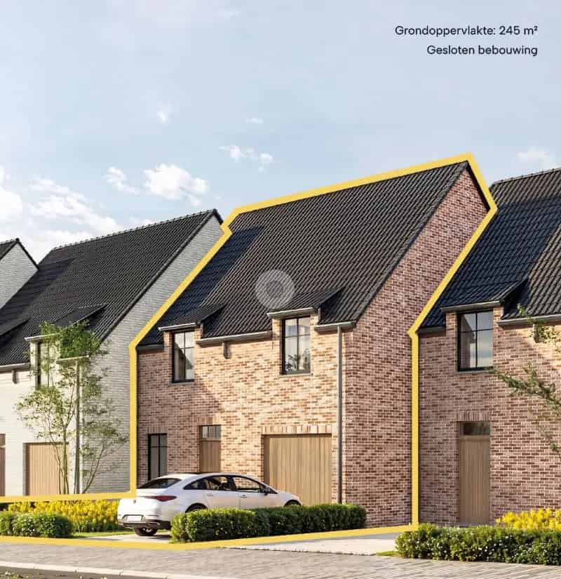Landelijke Nieuwbouwwoning 4 slaapkamers  Garage Tuin Energiezuinig A