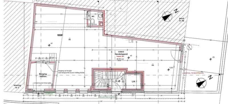 Handelspand te koop Geraardsbergen - 86m² - Topligging