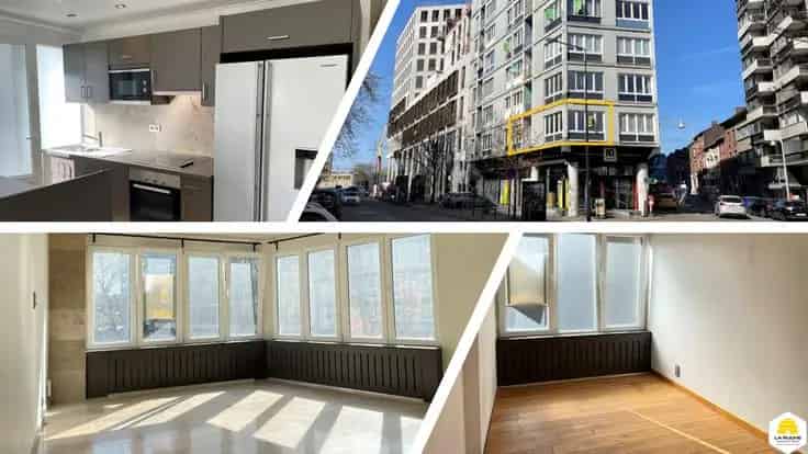 Appartement Te Koop Charleroi 49m² 1 Slaapkamer Gerenoveerd