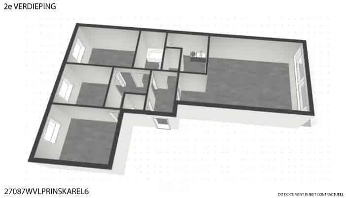 Appartement 3 slaapkamers te koop