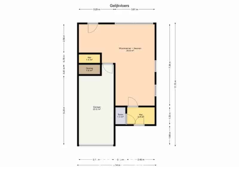 Moderne Landelijke Woning 4 slaapkamers Deinze