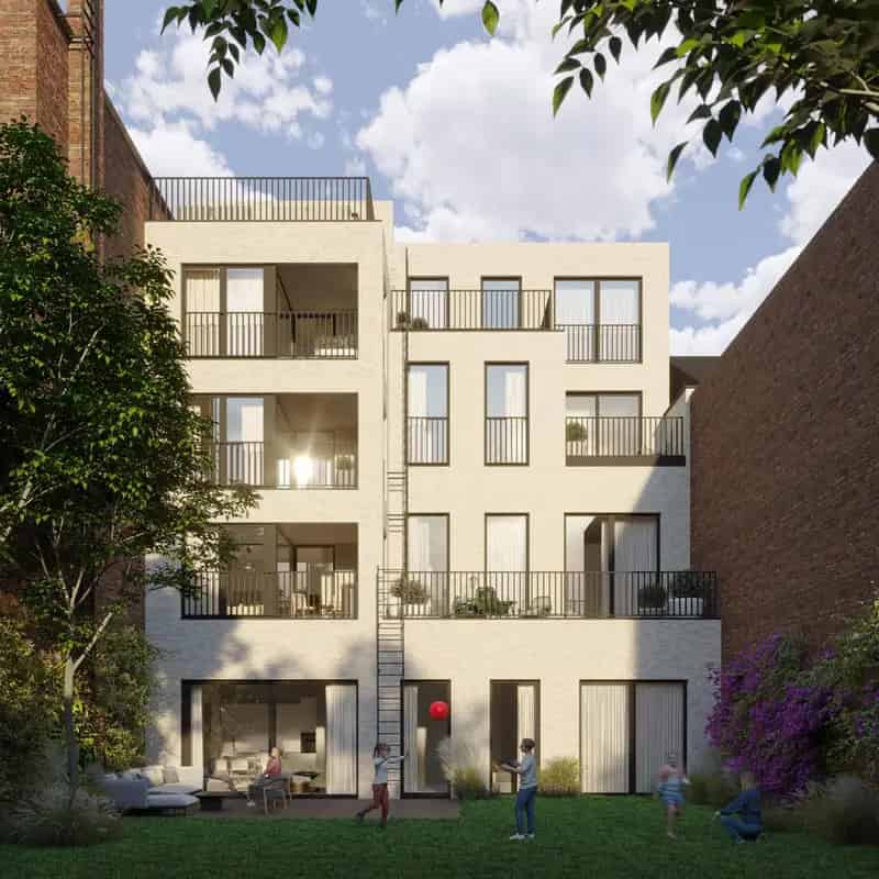 Appartement te huur Antwerpen Zuid 160m² 3 slaapkamers tuin
