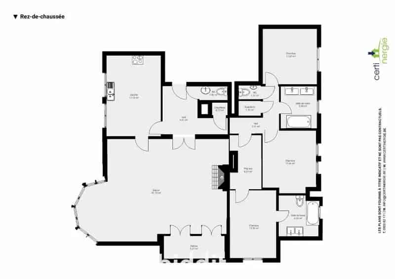 Stadsappartement Brugmannpark 3 slaapkamers