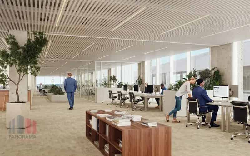 Nieuwbouw kantoren te huur in Broeklin Brussel Machelen