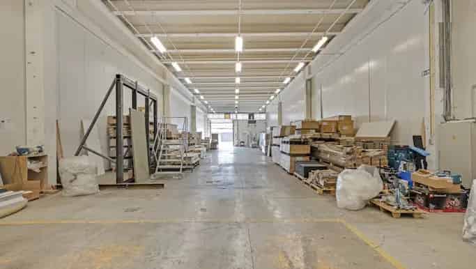 Loods te huur Brugge Industriezone Blauwe Toren 484m2