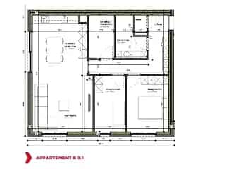 Gelijkvloers Appartement Molenbeersel 2 slaapkamers Nieuwbouw