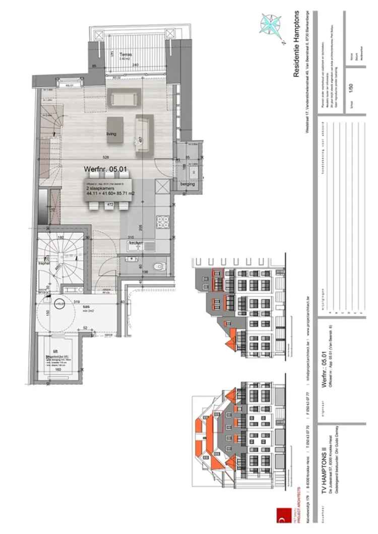 Koop appartement nieuwbouw centrum met moderne voorzieningen