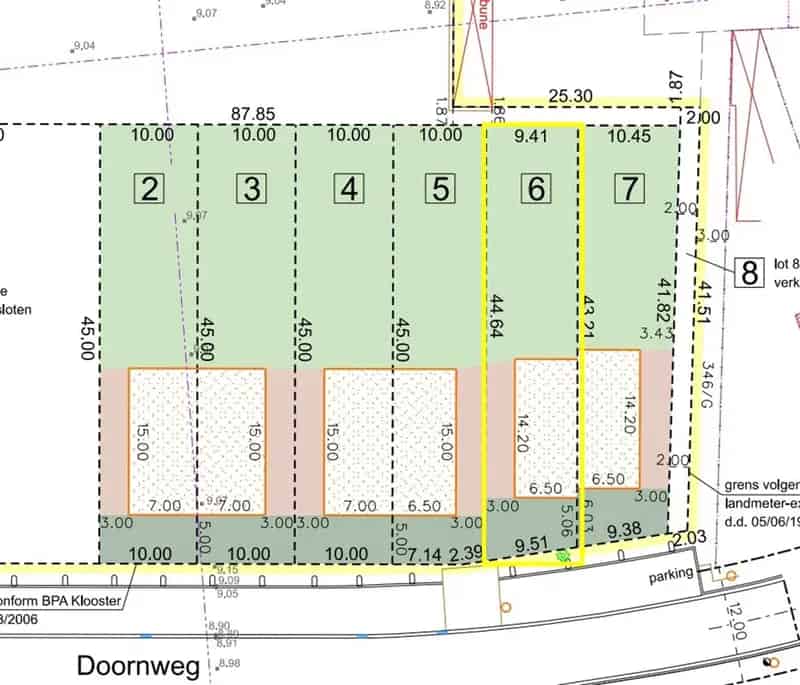 Bouwgrond LOT 6 Wichelen
