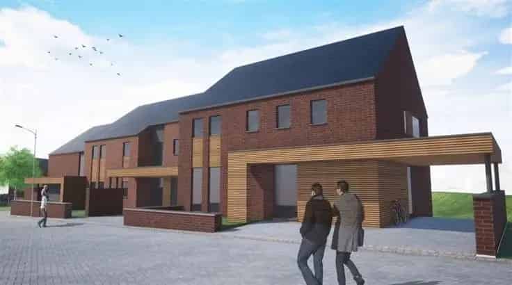 Huis Te Koop 208m2 3 Slaapkamers Zuidgericht  PEB A