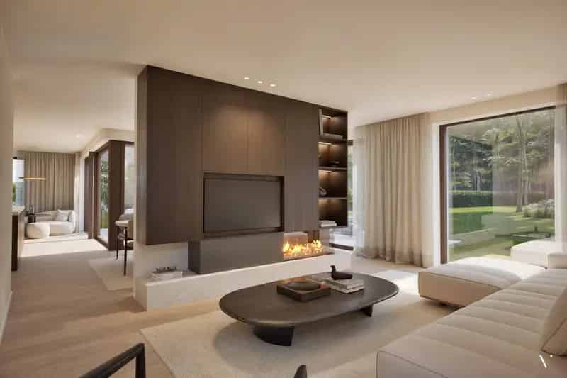 Nieuwbouwvilla te huur Brasschaat 315m² 1988m² tuin