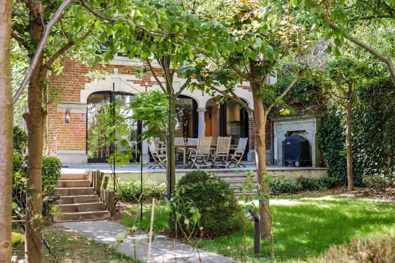 Huis te koop Brussel Koningstuin: Charmante achterwoning met tuin