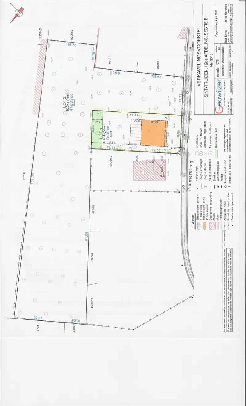 Bouwgrond Groot-Gelmen: Landelijk gelegen perceel voor open bebouwing