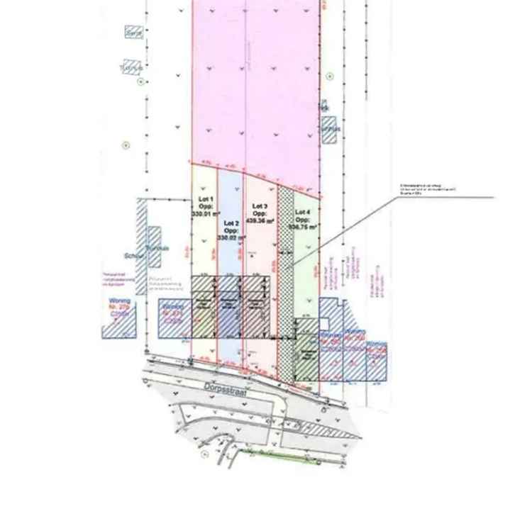 Bouwgrond 330m² Gesloten Bebouwing Lot 2
