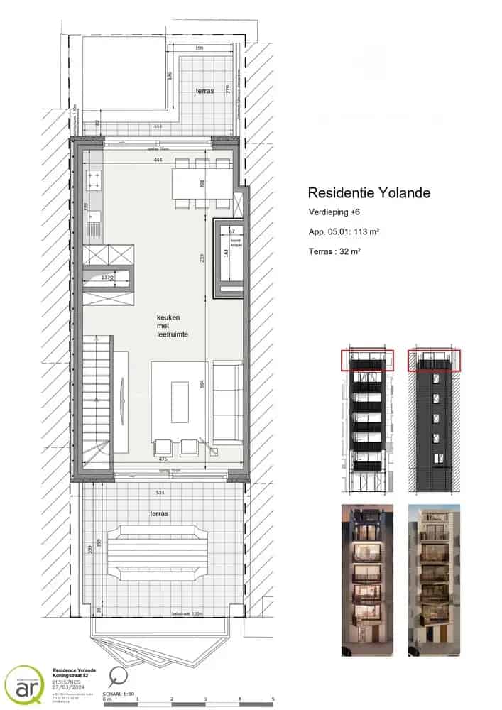Nieuwbouw Duplex Appartement 3 Slaapkamers Oostende