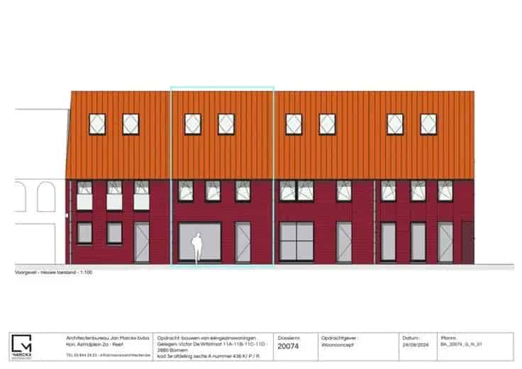 Nieuwbouw woning te Hingene 150m2 4 slaapkamers