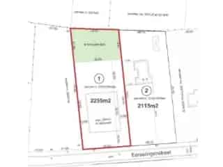 Villagrond te koop Lichtaart 2255m2 Open Bebouwing