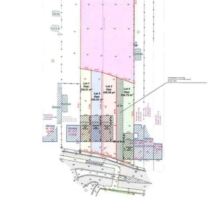 Bouwgrond Halfopen Bebouwing Lot 3 439m2