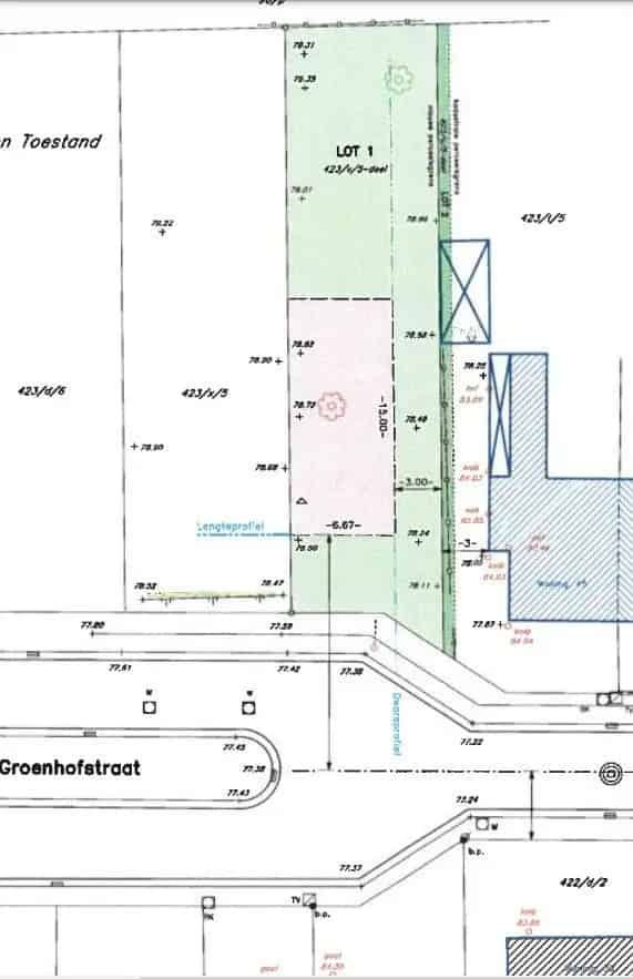 Bouwgrond Halfopen Bebouwing 3a 66ca