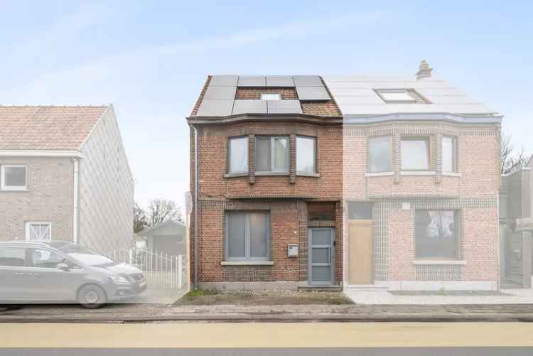 Huur huis in België met 3 slaapkamers en ruime tuin