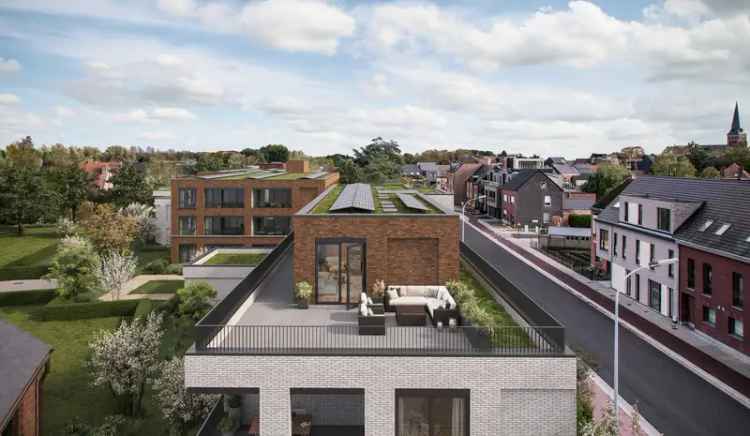 Penthouse te koop in Putte Ruim terras 70m2 Nieuwbouw