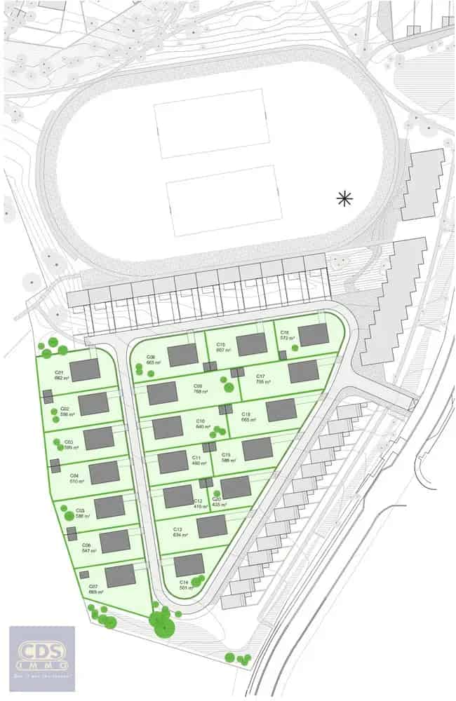Bouwgrond Tienen Anemoonproject Hoekperceel 4a 76ca