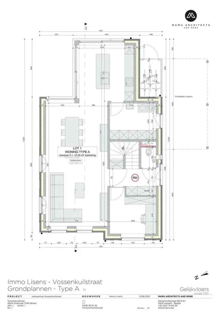 Open nieuwbouwwoning met 4/5 slpk, mooie tuin en carport