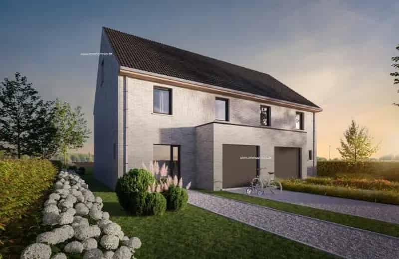 Nieuwbouw woning Evergem 3 slaapkamers Zonnepanelen Domotica