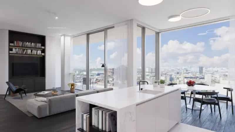 Nieuwbouw Appartement Antwerpen 2 Slaapkamers 164m2 Terras Uitzicht