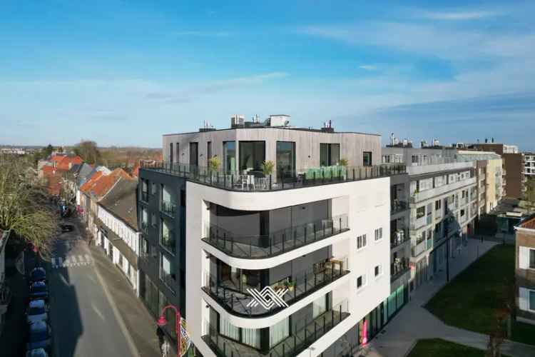 Luxe Penthouse te Huur Aalter Centrum 3 slaapkamers 2 badkamers