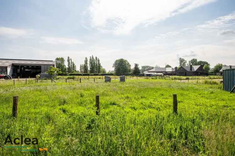 Aanbieding projectgrond voor twee halfopen bebouwingen