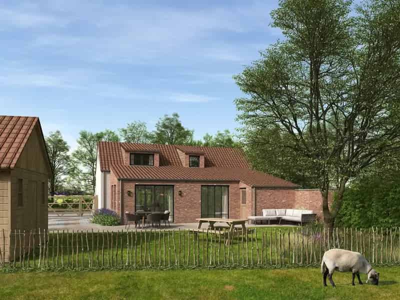 Bouwgrond 480m² Open Bebouwing Bouwvergunning