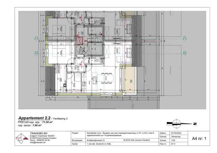Nieuwbouwappartement 1 slaapkamer Residentie LISA