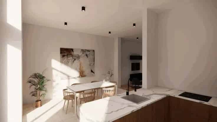 Duplex Te Koop Tour Taxis 2 slaapkamers 150m²