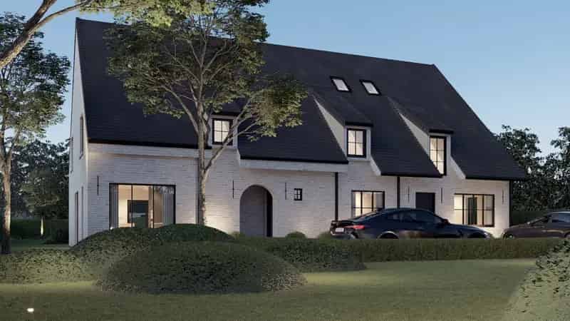 Huis te koop Drongen: Landelijk wonen nabij golfschool