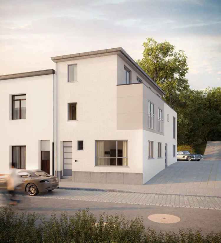 Stadswoning met autostaanplaats